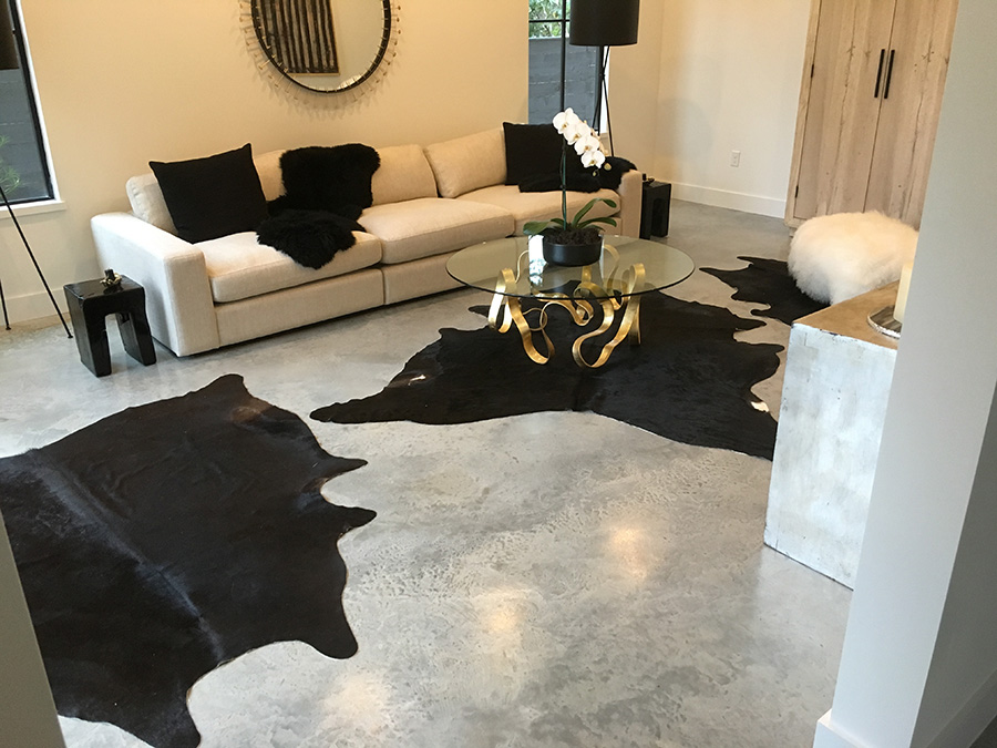 concrete polished floors residential